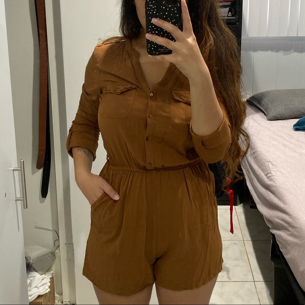 Button up Romper - Picture 3 of 3